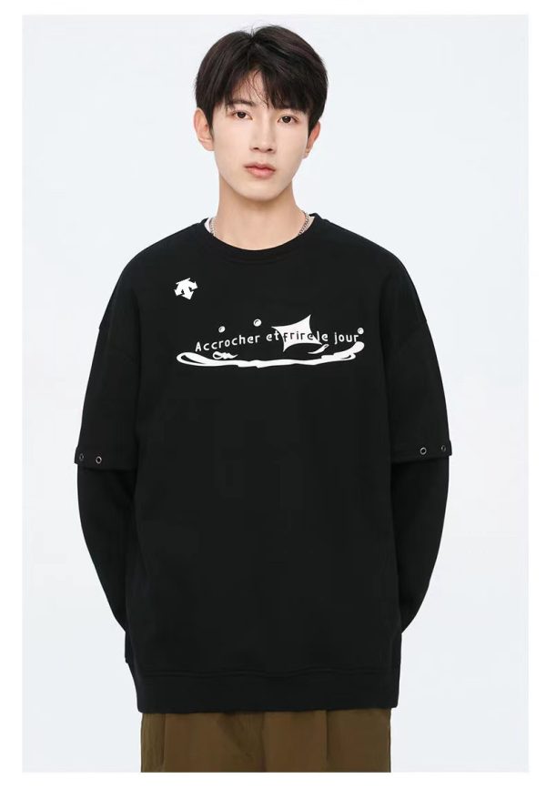Best Selling Descente Long Sleeves Black Classic Style