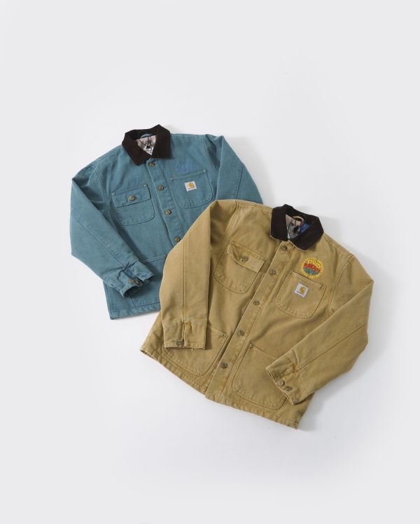 Premium Carhartt Jackets Green Cotton Style
