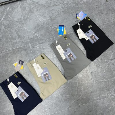 Premium Quality Lacoste Shirt Green Silk Classic Collection