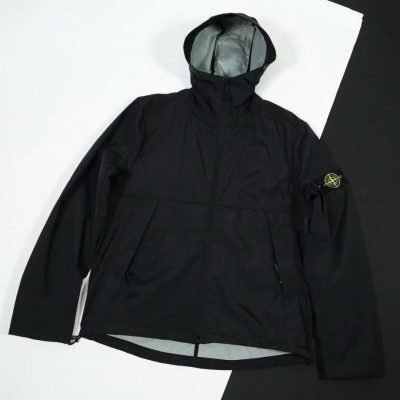 Best Selling Stone Island Coats Black Luxury