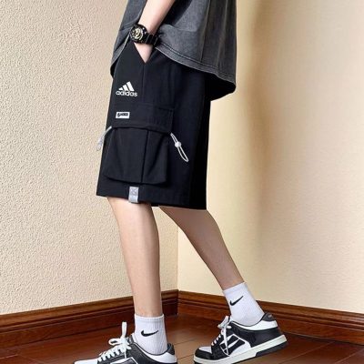 Premium Quality Adidas Shorts Black Casual Style