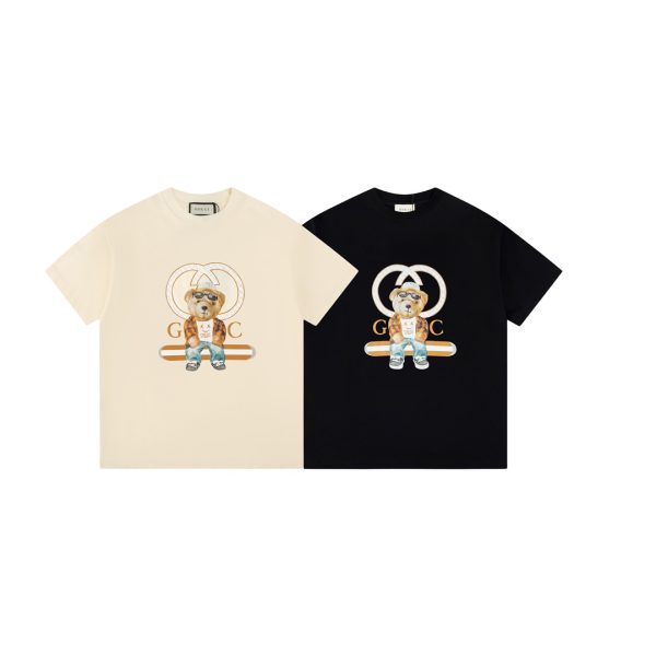 Luxury Gucci Short Sleeves Black Collection