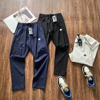 Best Selling Descente Pants Black Nylon Luxury