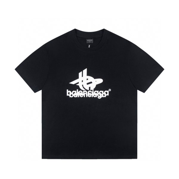 Luxury Balenciaga Short Sleeves Cotton Logo Style