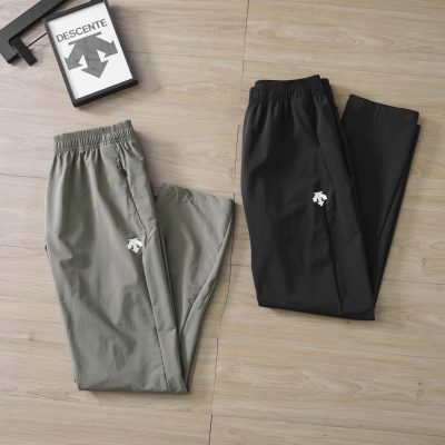 Premium Quality Descente Pants Black Breathable Style