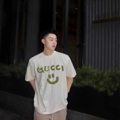 Premium Quality Gucci Short Sleeves Cotton Luxury