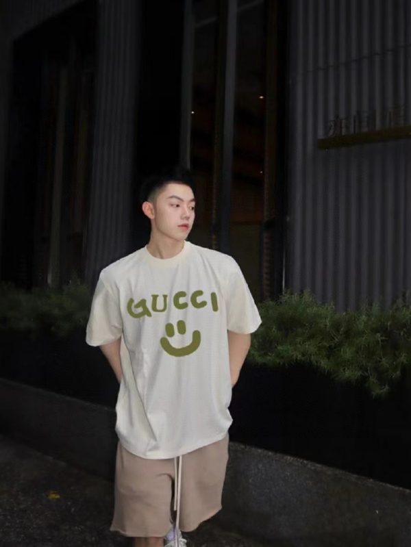 Premium Quality Gucci Short Sleeves Cotton Luxury