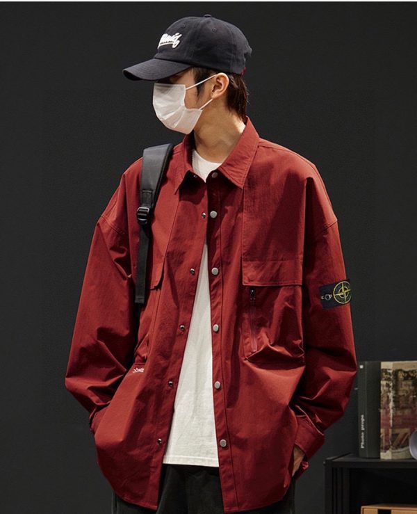 Premium Stone Island Shirts Black Luxury