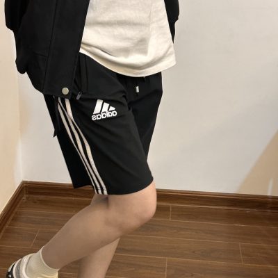 Premium Adidas Shorts Black Stripe Collection