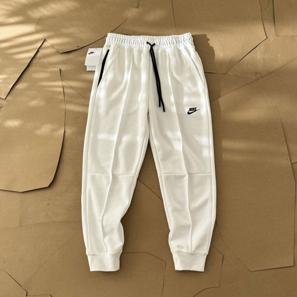 High Quality Nike Pants Black Fleece Casual Style