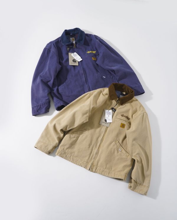 Premium Quality Carhartt Jacket Blue Canvas Vintage Collection