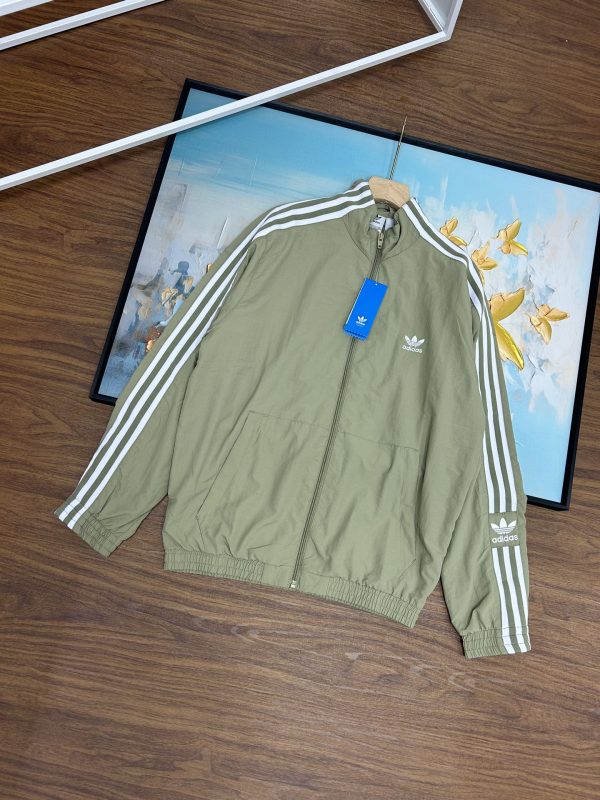 Premium Quality Adidas Coat White Logo Collection