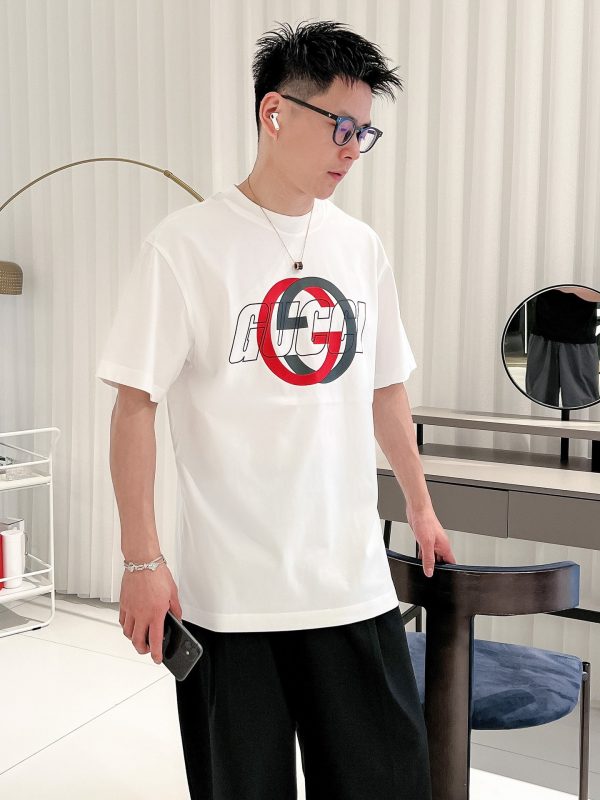Luxury Gucci Short Sleeves Cotton Classic Luxury