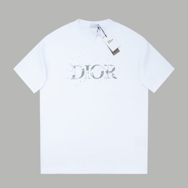 Premium Quality Dior Short Sleeves Cotton Print Luxury
