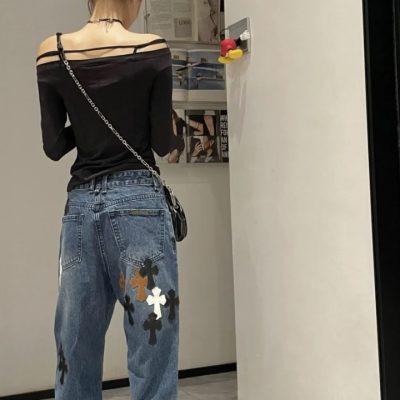 High Quality Chrome Hearts Shorts Multicolor Leather Washed Collection