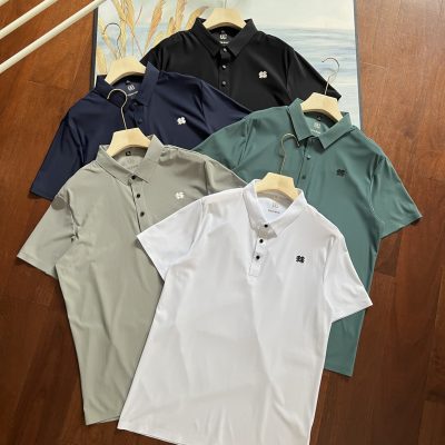 High Quality Boss Short-Sleeved Black Casual Style