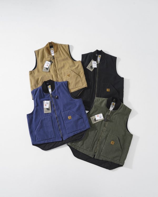 Premium Carhartt Vest Green Cotton Vintage Luxury