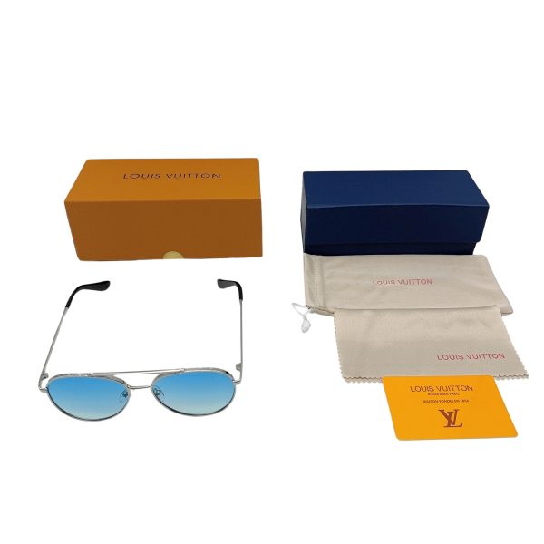 Premium Quality Louis Vuitton Sunglasses Gold Classic Collection