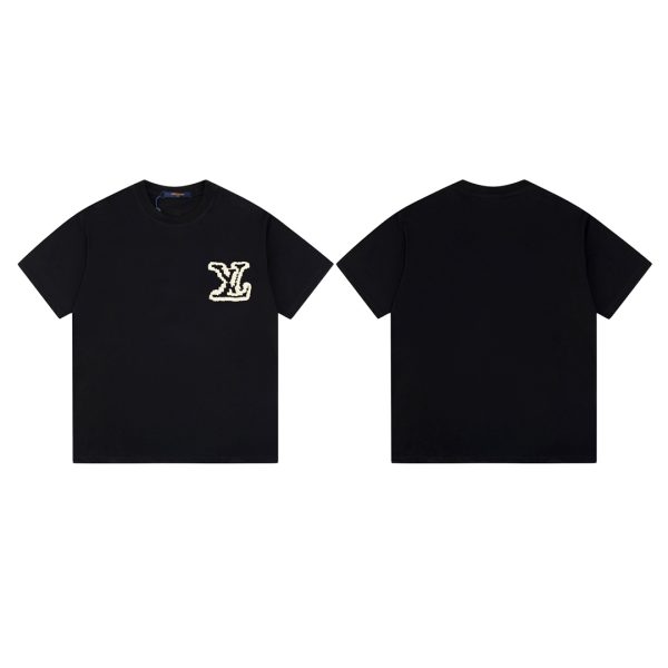 Premium Louis Vuitton Short Sleeves Cotton Vintage Style