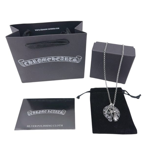 Premium Chrome Hearts T-Shirt Silver Classic Luxury