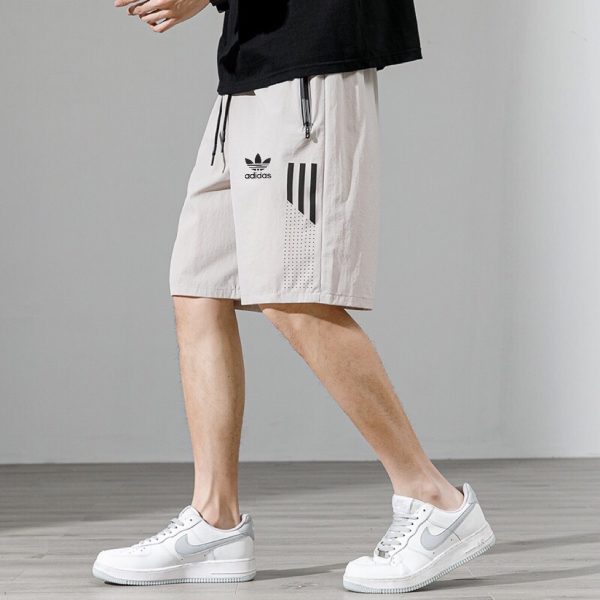 Best Selling Adidas Shorts Black Silk Casual Style