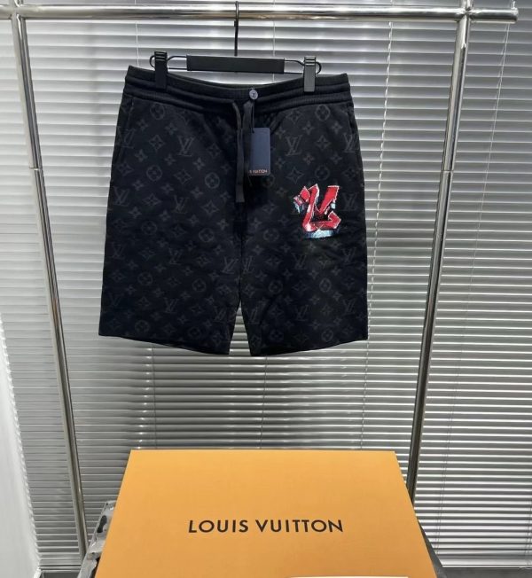 Luxury Louis Vuitton Shorts Cotton Jacquard Luxury