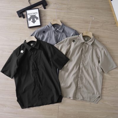 Premium Descente Long Sleeves Black Breathable Style