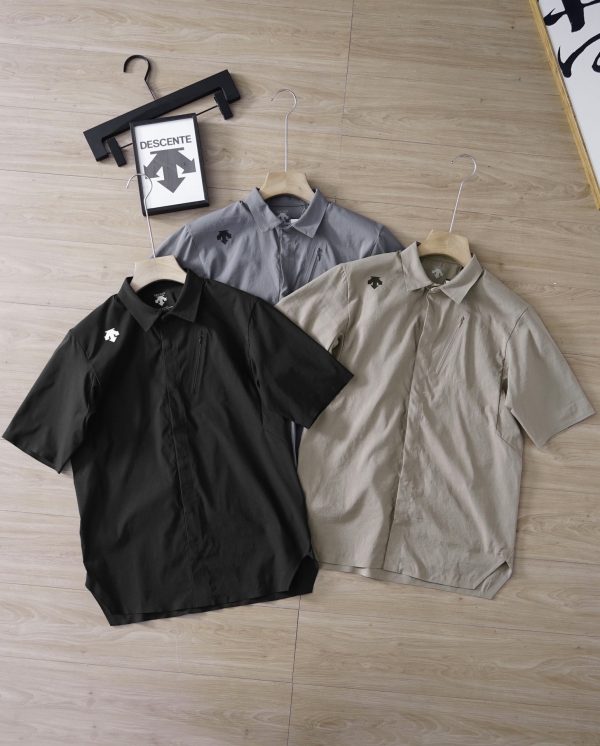 Premium Descente Long Sleeves Black Breathable Style