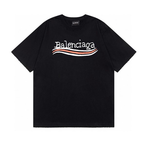 Luxury Balenciaga Short Sleeves Cotton Classic Luxury