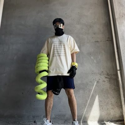Premium Quality Balenciaga Short Sleeves Cotton Print Style
