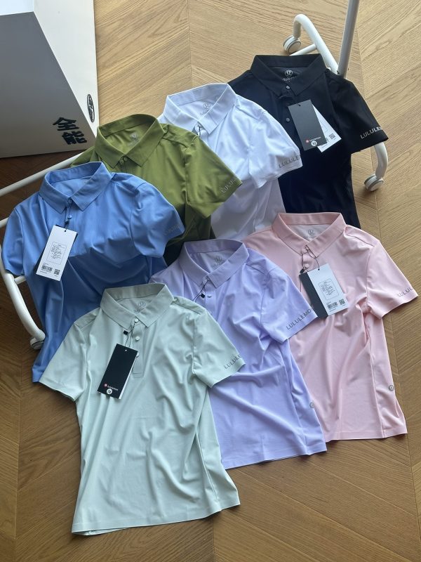 Best Selling Lululemon Short-Sleeved Green Silk Luxury
