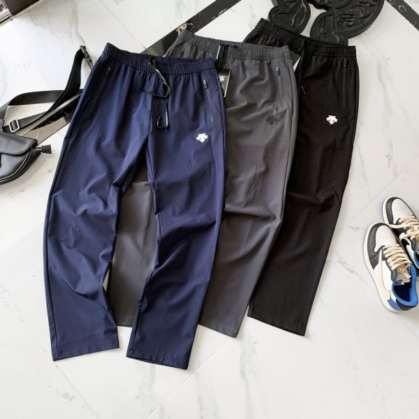 High Quality Descente Pants Black Breathable Collection