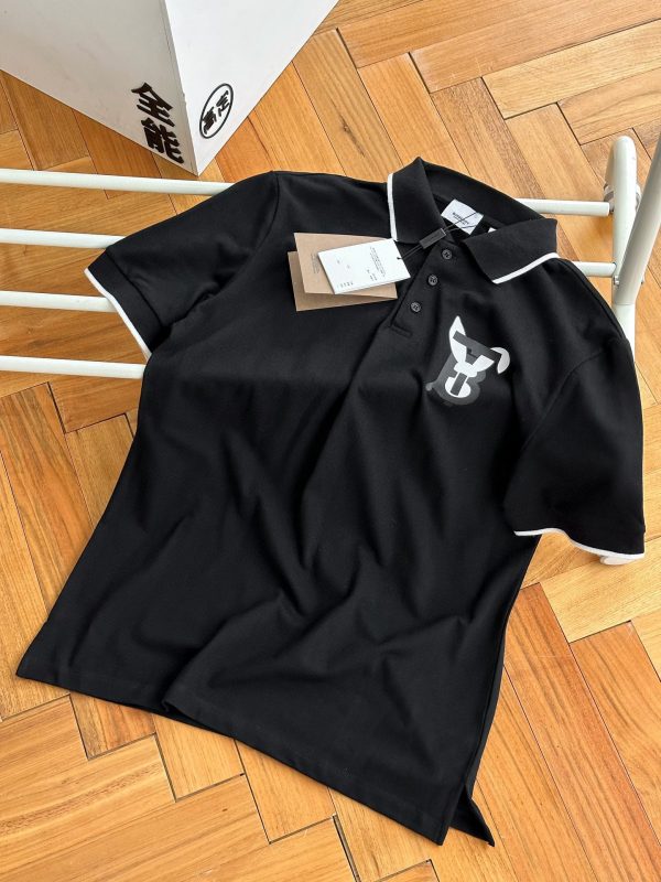 Luxury Burberry Short-Sleeved Cotton Print Style