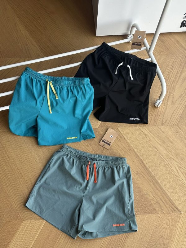 Premium Patagonia Shorts Green Polyester Collection