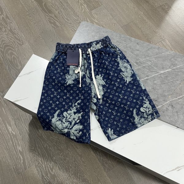 Luxury Louis Vuitton Shorts Denim Monogram Luxury