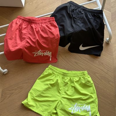 Luxury Nike Shorts Red Logo Collection