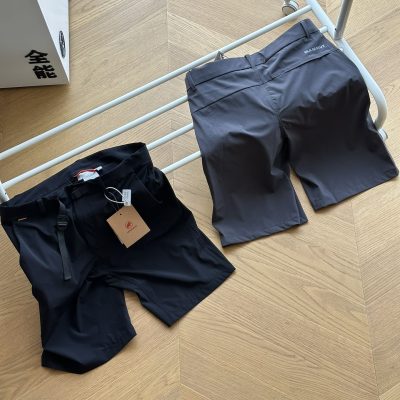 Luxury Mammut Shorts Black Logo Style