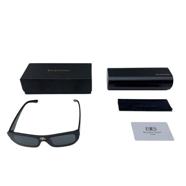 Premium Quality Balenciaga Glasses Black Solid Collection