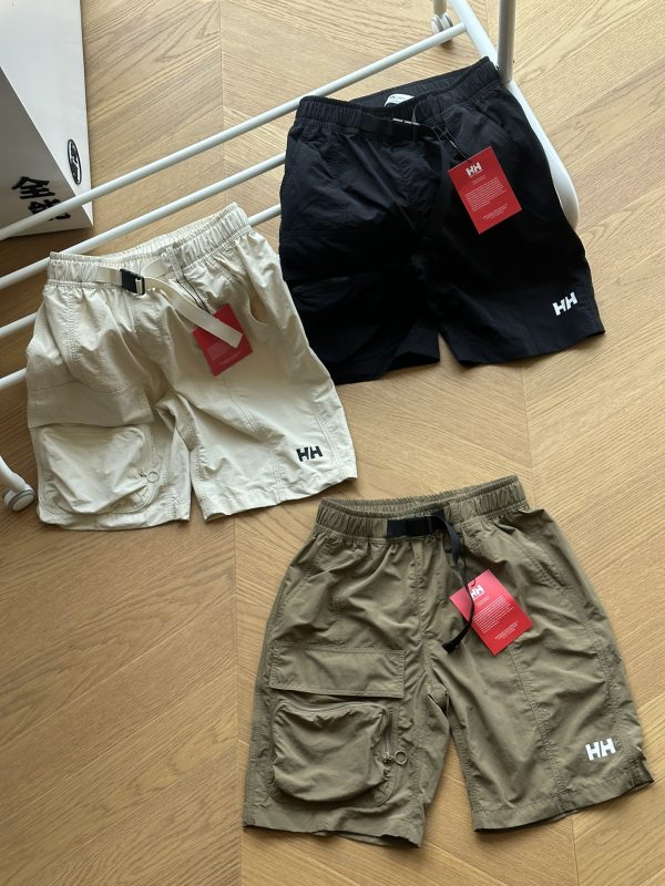 Premium Helly Hansen Shorts Black Nylon Luxury