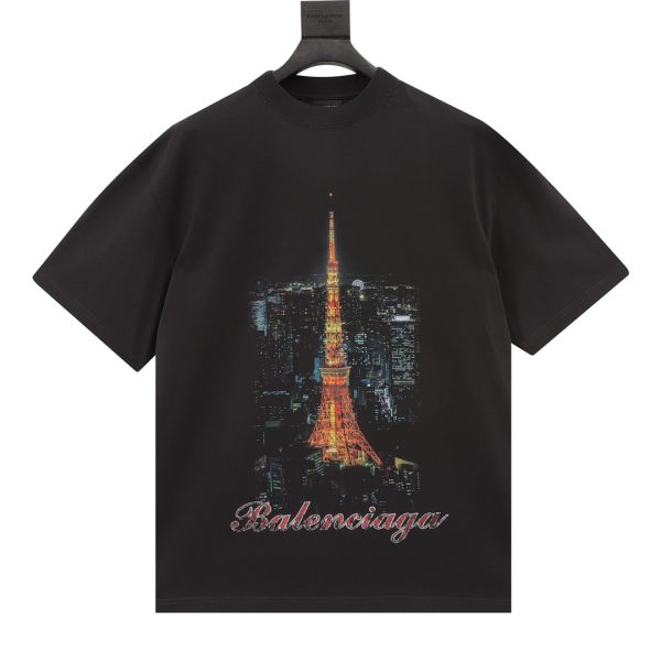 High Quality Balenciaga Short Sleeves Cotton Classic Luxury