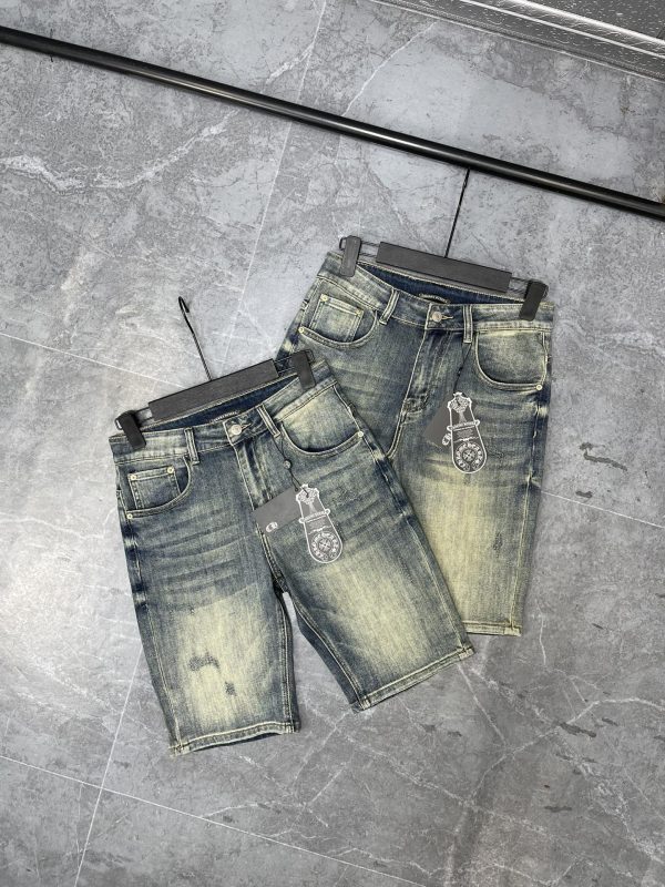 Luxury Chrome Hearts Shorts Leather Casual Collection