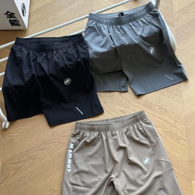 Best Selling Mammut Shorts Black Breathable Style