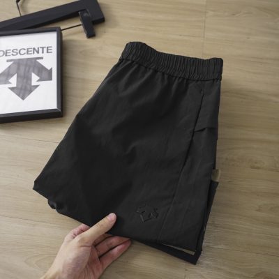 Best Selling Descente Shorts Black Breathable Style