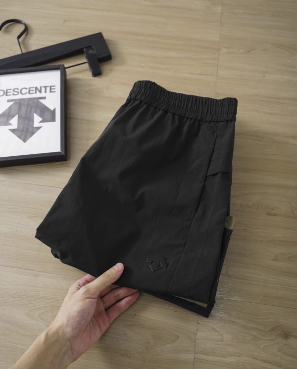 Best Selling Descente Shorts Black Breathable Style