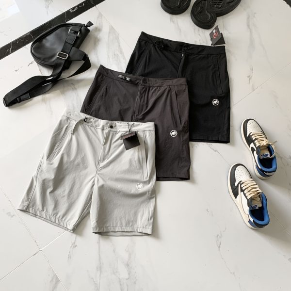 Best Selling Mammut Shorts Black Breathable Collection