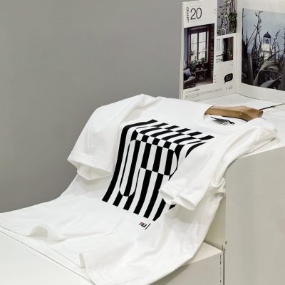 Luxury Fila Short Sleeves Black Cotton Print Collection