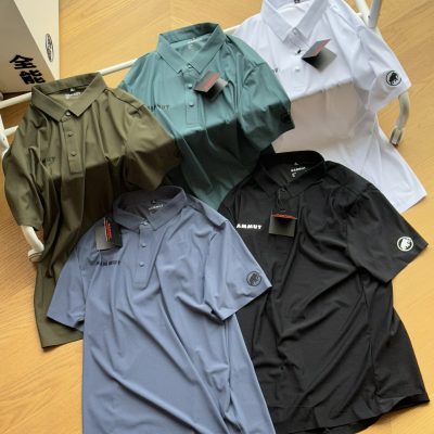 Luxury Mammut Short-Sleeved Black Silk Collection