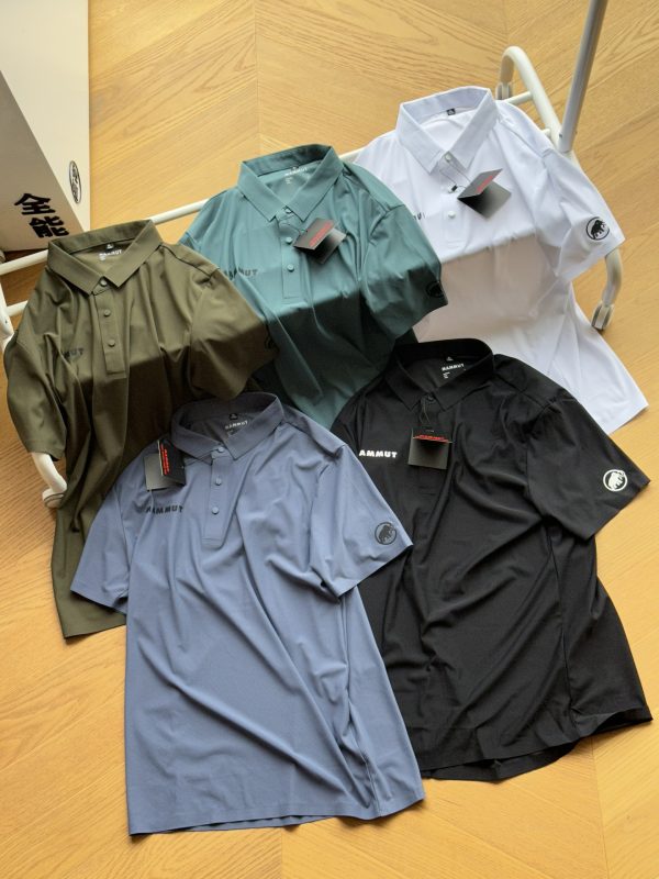 Luxury Mammut Short-Sleeved Black Silk Collection