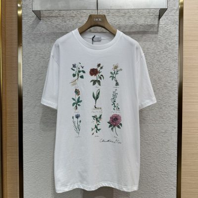 Premium Quality Dior Short Sleeves Cotton Luxury