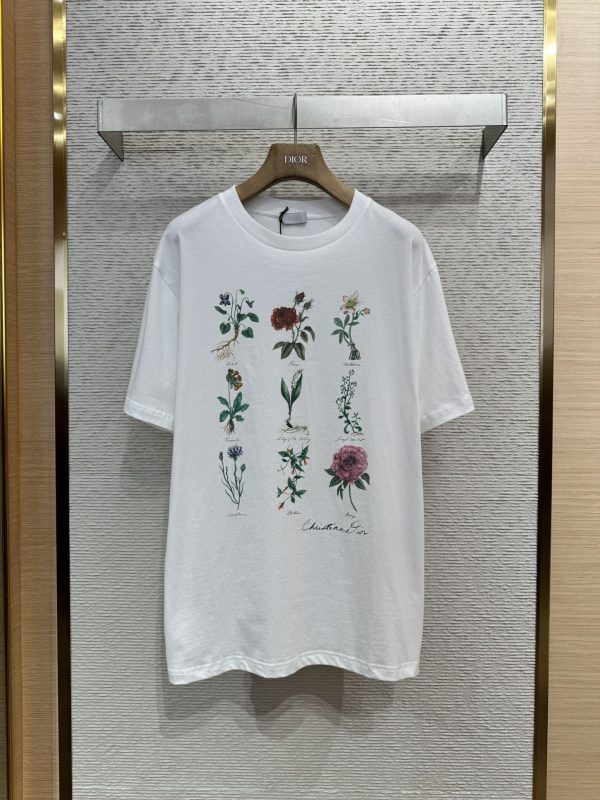 Premium Quality Dior Short Sleeves Cotton Luxury